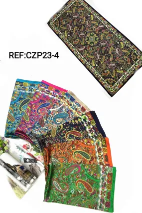 Foulards etole soie et viscose  (x12) #4