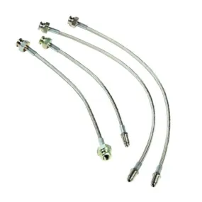 Kit flexibles de freins GOODRIDGE pour HONDA Civic RX ou VTEC 88-92 EE 8 et 9, ED 4, 7, 9.