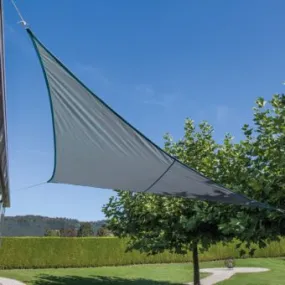 Voile d'ombrage triangulaire 3.6m tissé ⋆ Lehner Versand